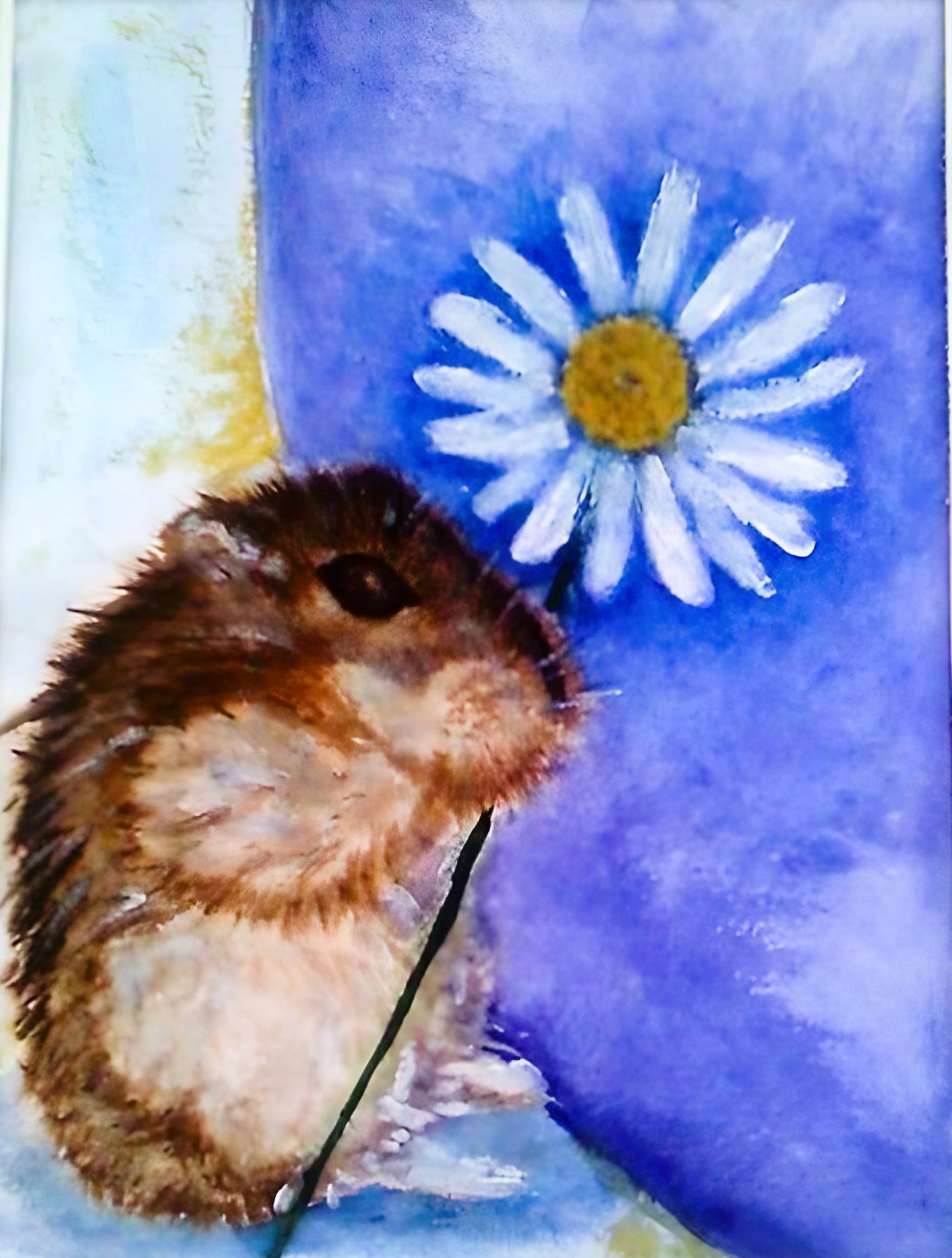 Хом'як Акварель, папір, 2013 Hamster Watercolor, paper, 2013